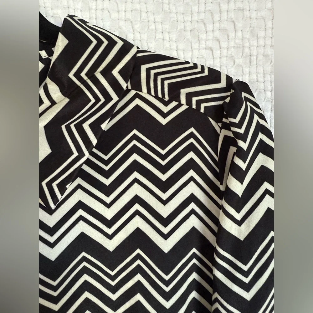 Missoni for Target Mare Stripe Blouse in Black and White SZ L